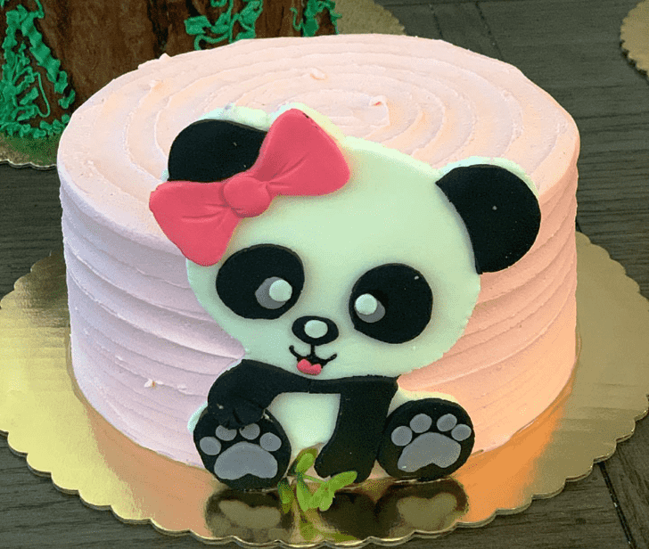 Good Looking Baby Panda Cake