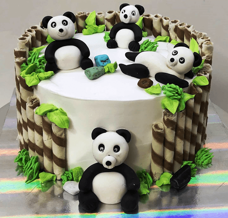 Gorgeous Baby Panda Cake