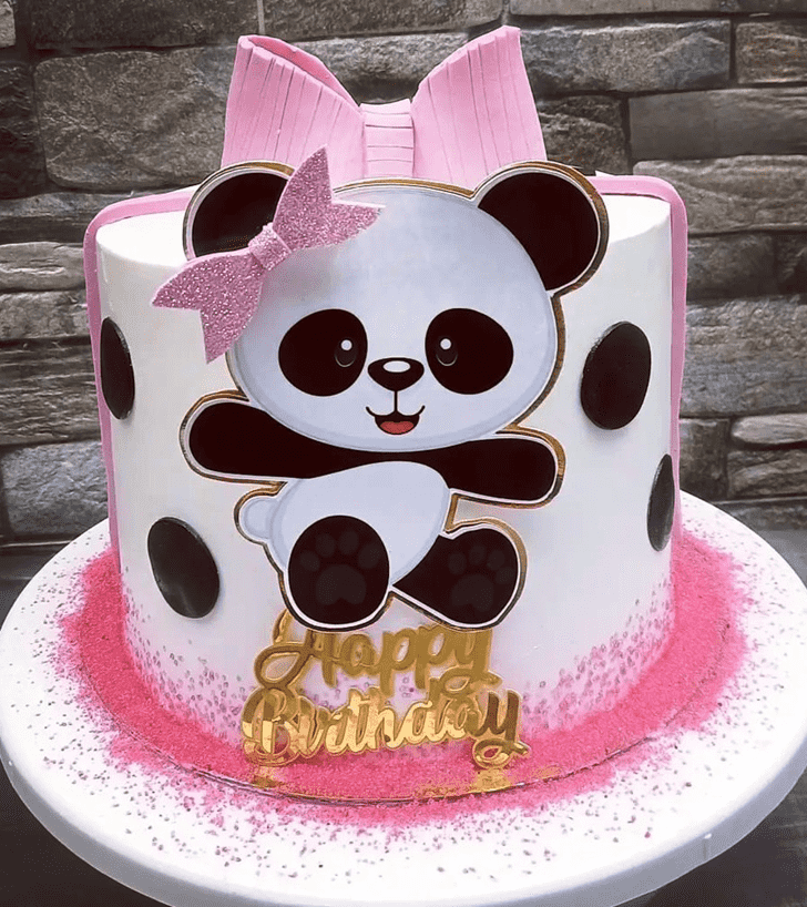 Magnetic Baby Panda Cake