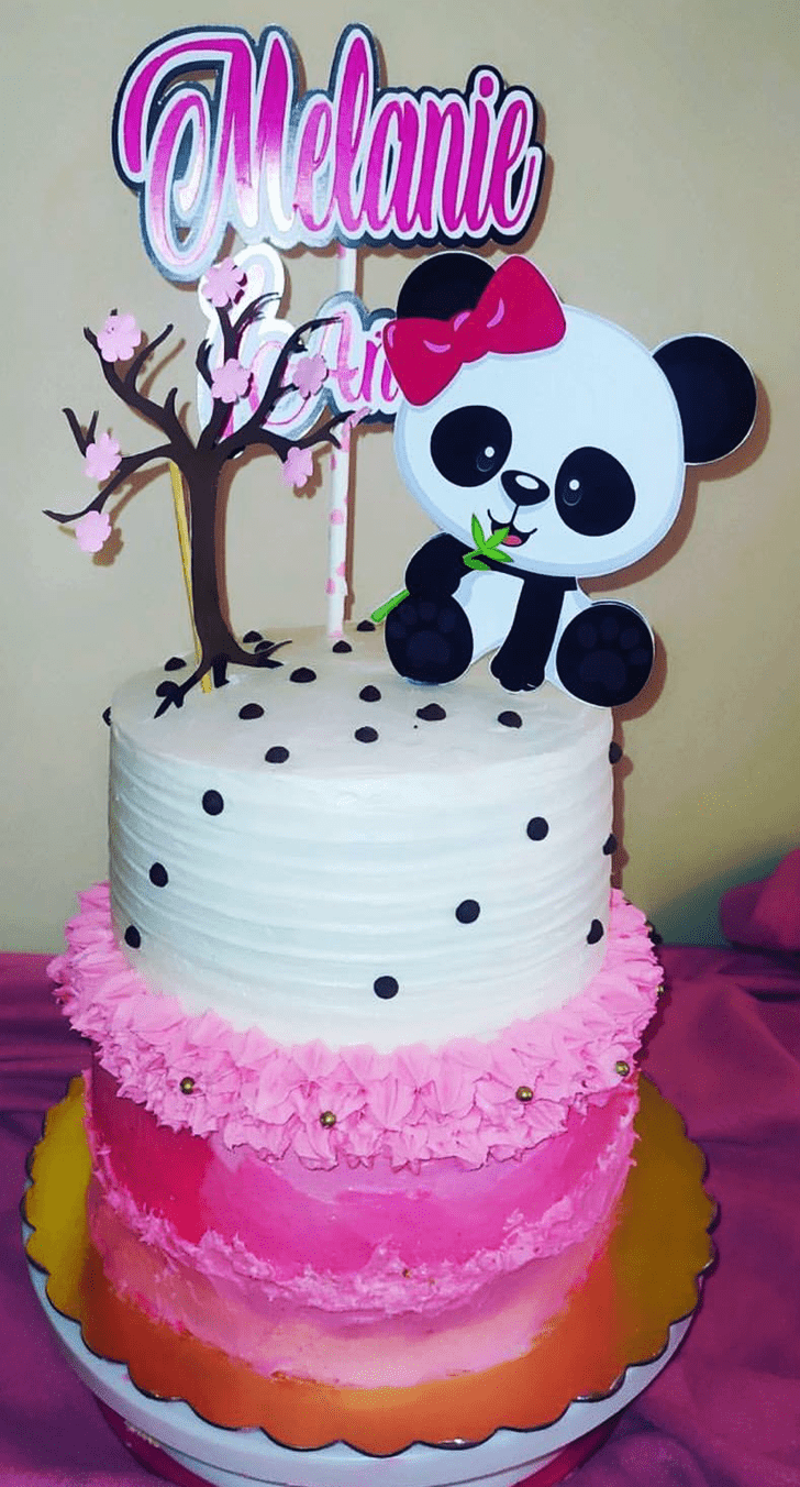 Marvelous Baby Panda Cake