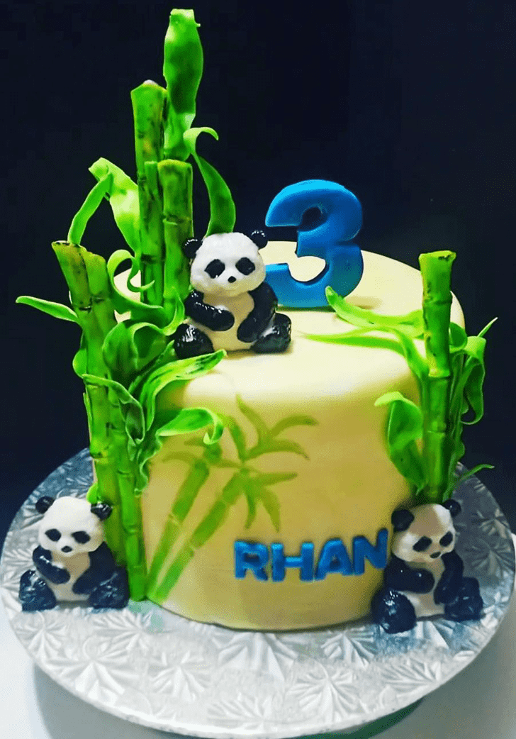 Pretty Baby Panda Cake
