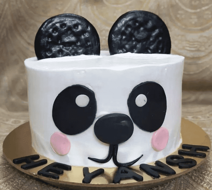 Refined Baby Panda Cake