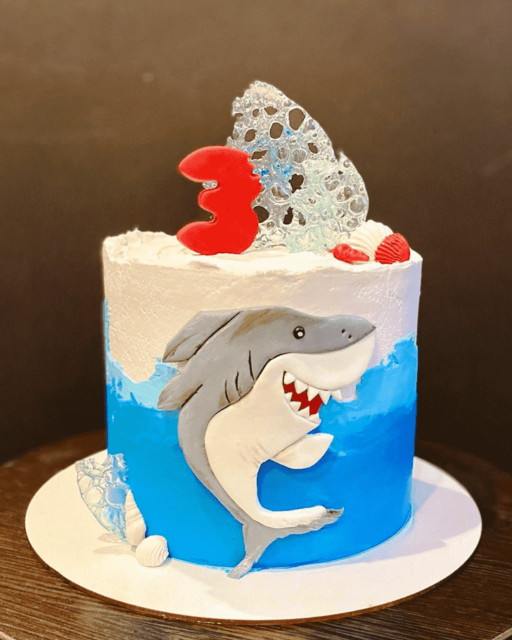 Adorable Baby Shark Cake