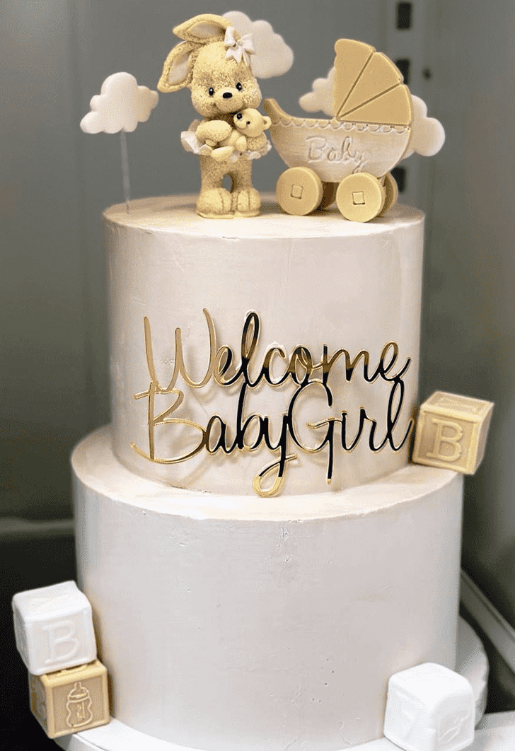 Adorable Baby Shower Cake