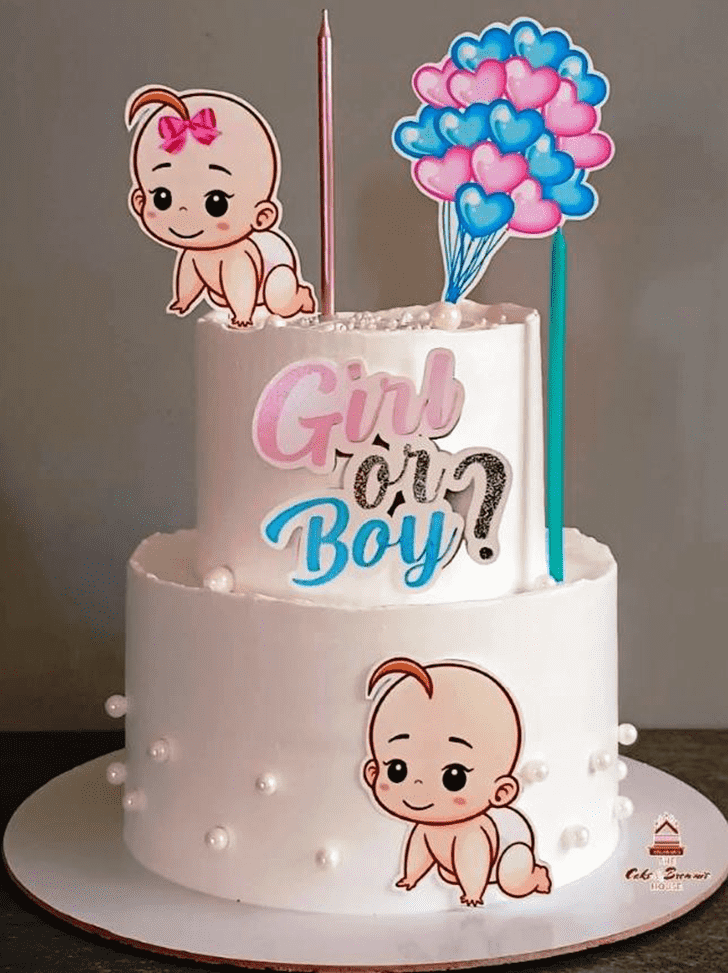 Captivating Baby Shower Cake