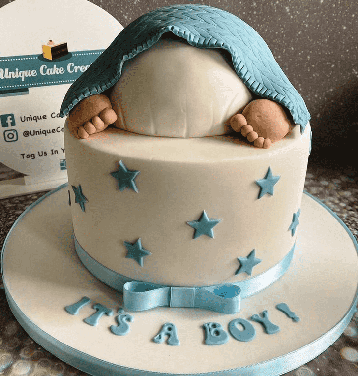 Cute Baby Shower Cake