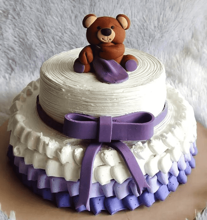 Divine Baby Shower Cake