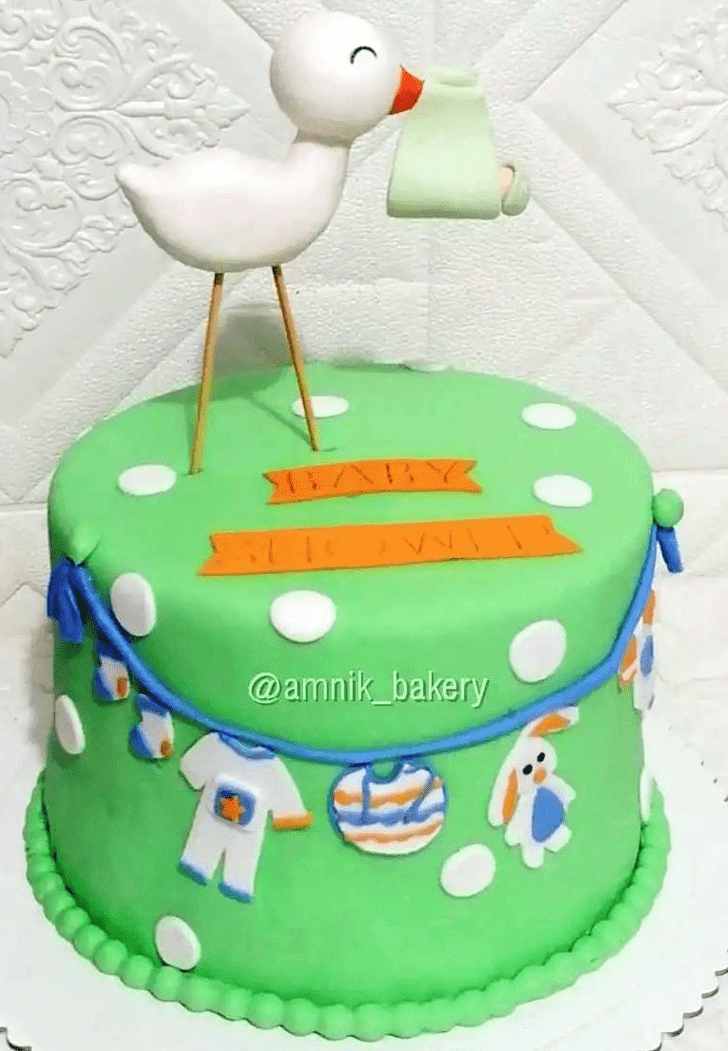 Enthralling Baby Shower Cake