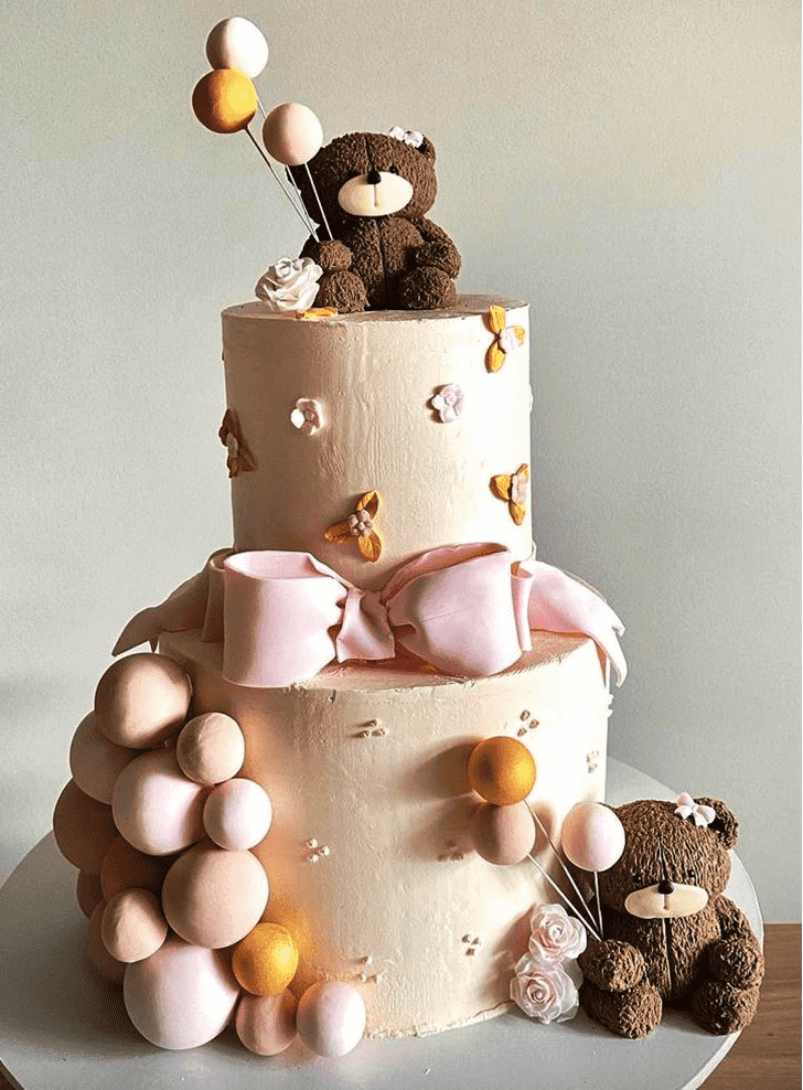 Enticing Baby Shower Cake