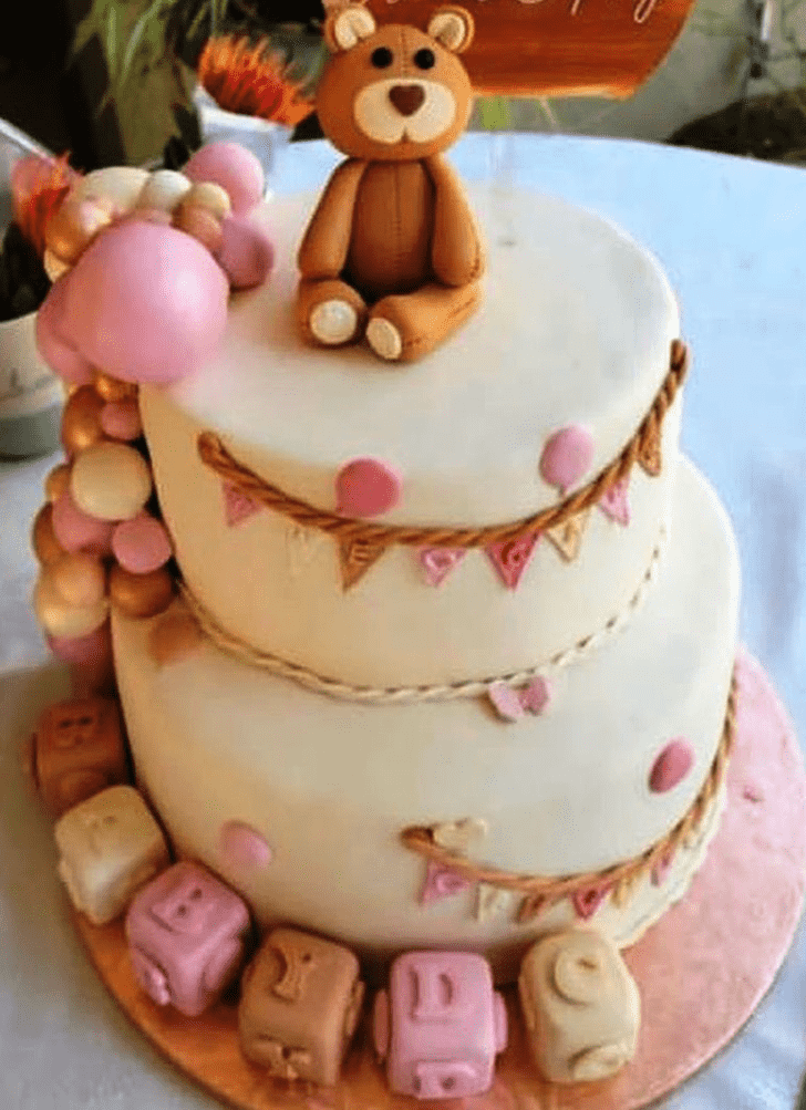 Exquisite Baby Shower Cake