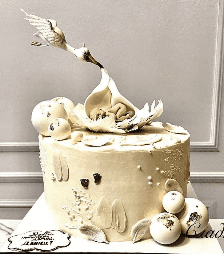 Fine Baby Shower Cake