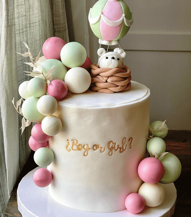 Ravishing Baby Shower Cake