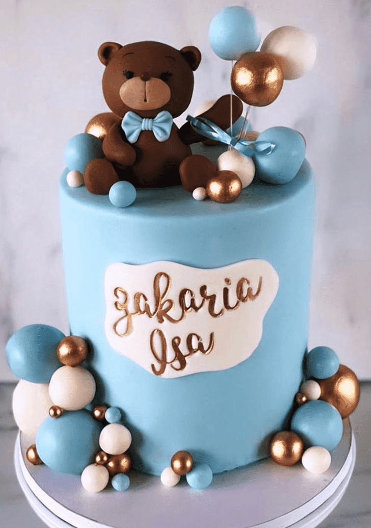 Refined Baby Shower Cake