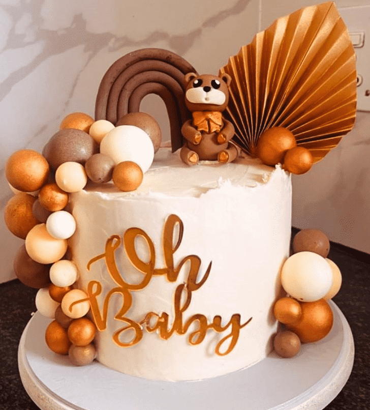 Slightly Baby Shower Cake