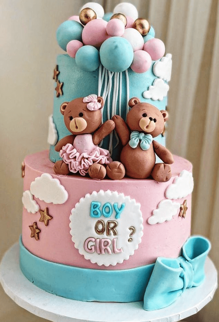 Wonderful Baby Shower Cake Design