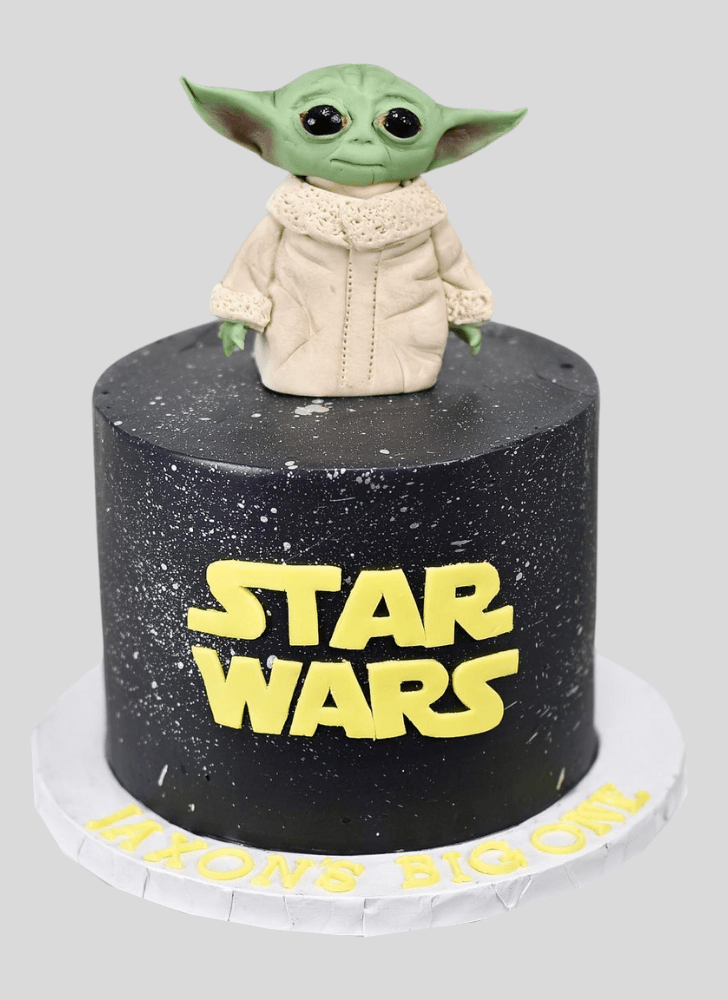 Appealing Baby Yoda Cake