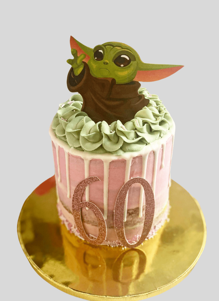 Splendid Baby Yoda Cake