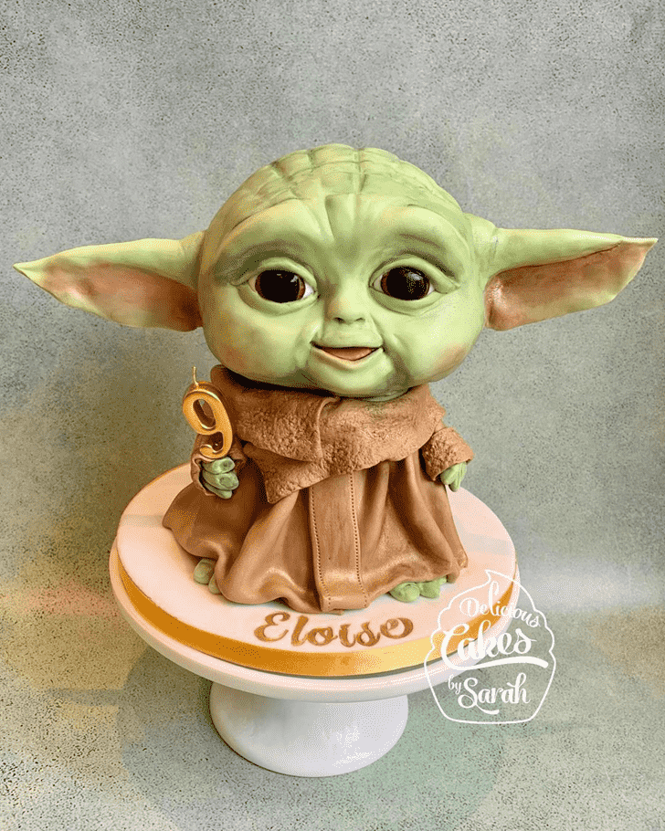 Ideal Baby Yoda Cake