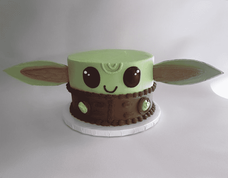 Magnificent Baby Yoda Cake