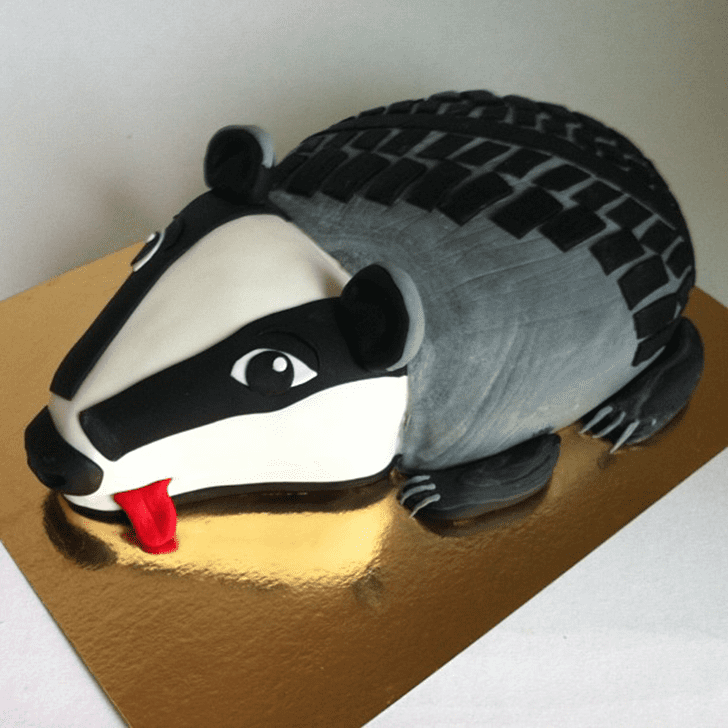 Charming Badger Cake