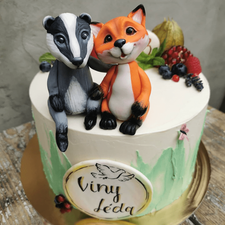 Delightful Badger Cake
