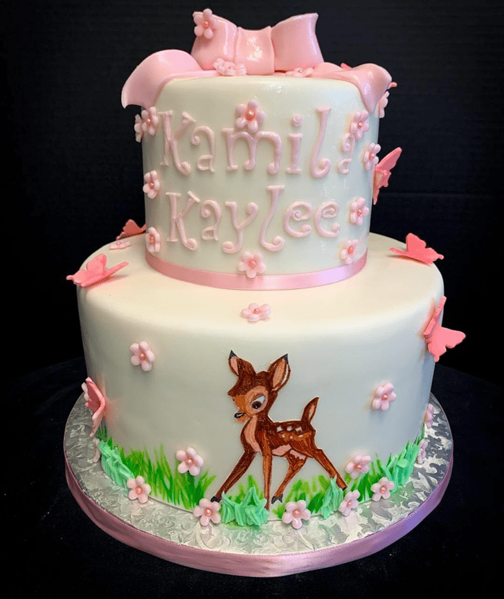 Alluring Bambi Cake