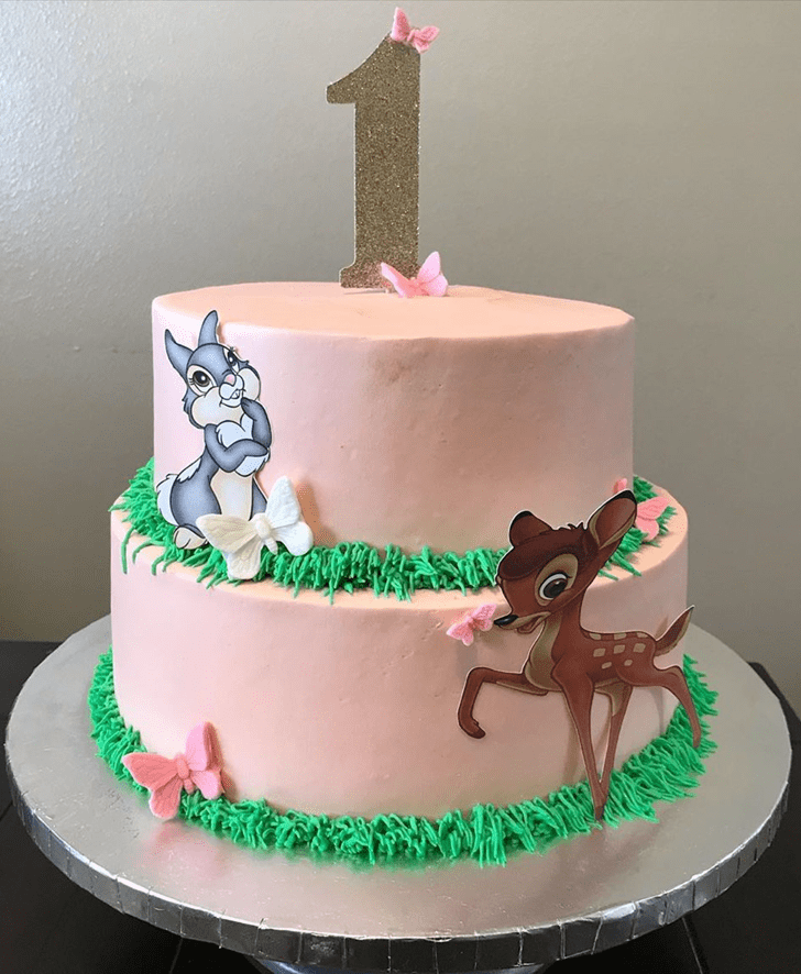 Captivating Bambi Cake