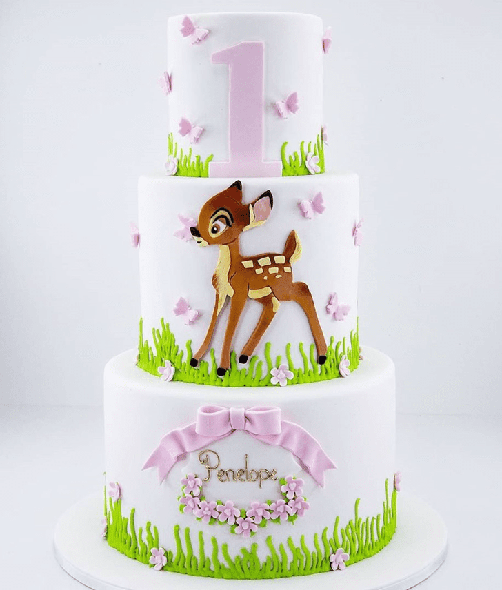 Dazzling Bambi Cake