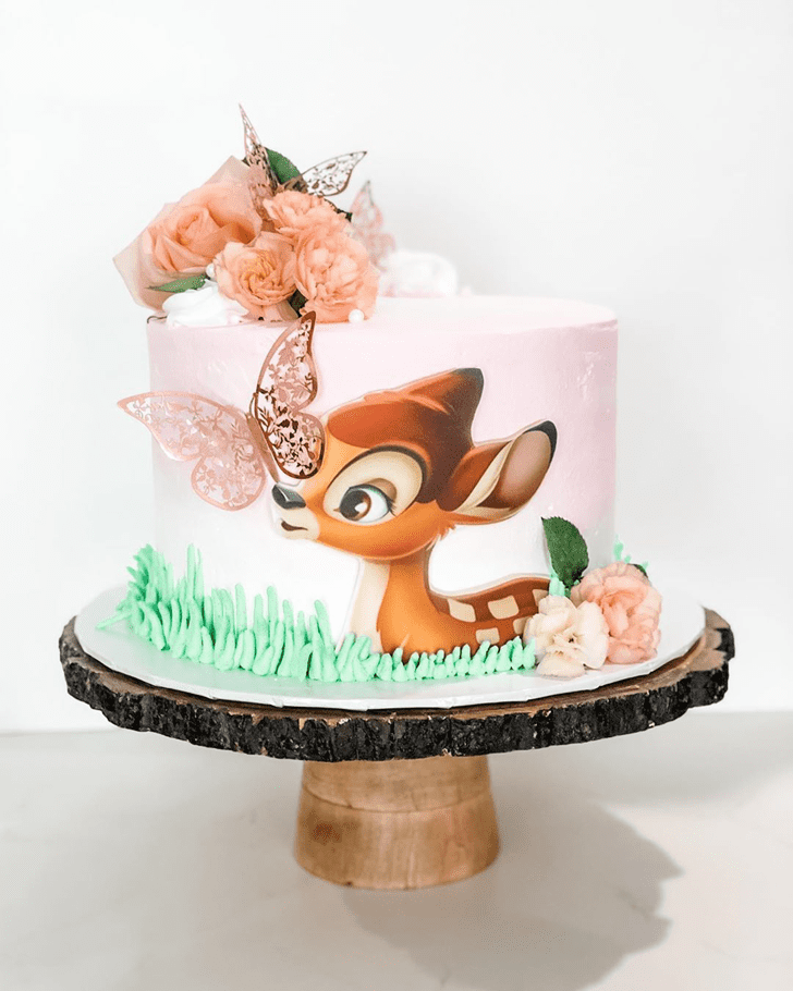 Delicate Bambi Cake