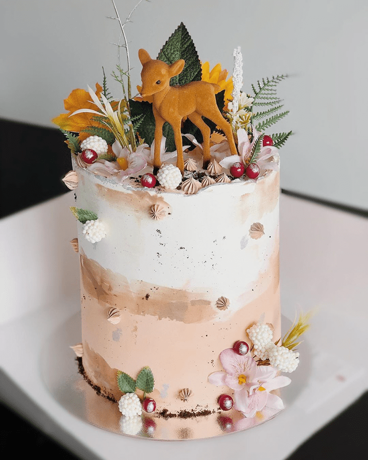 Good Looking Bambi Cake