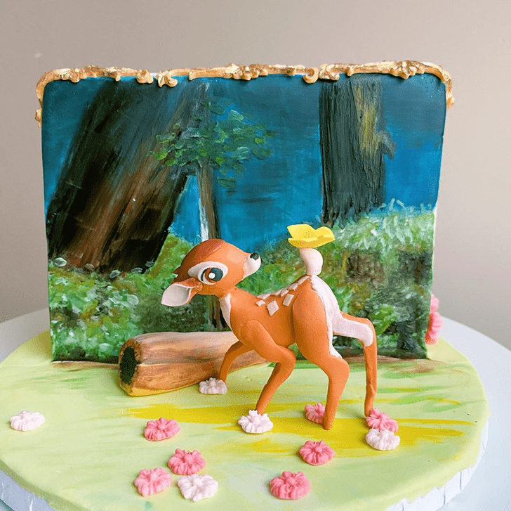 Pleasing Bambi Cake