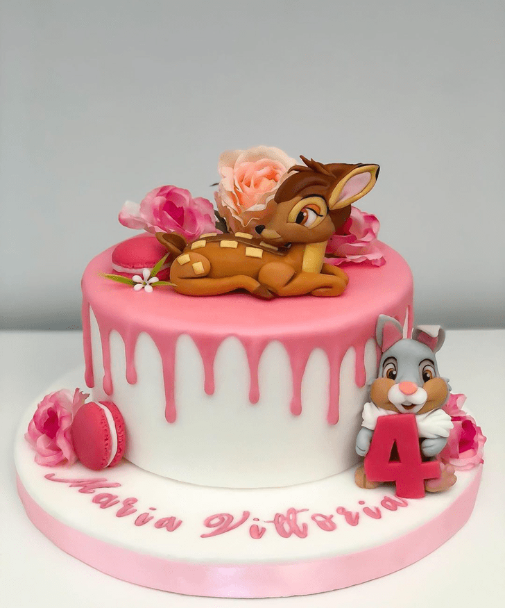 Wonderful Bambi Cake Design