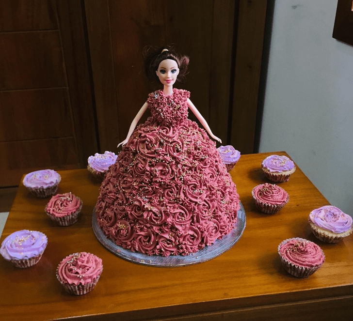 Admirable Barbie Cake Design