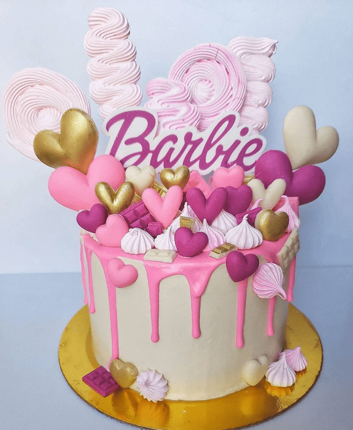 AnBarbieic Barbie Cake