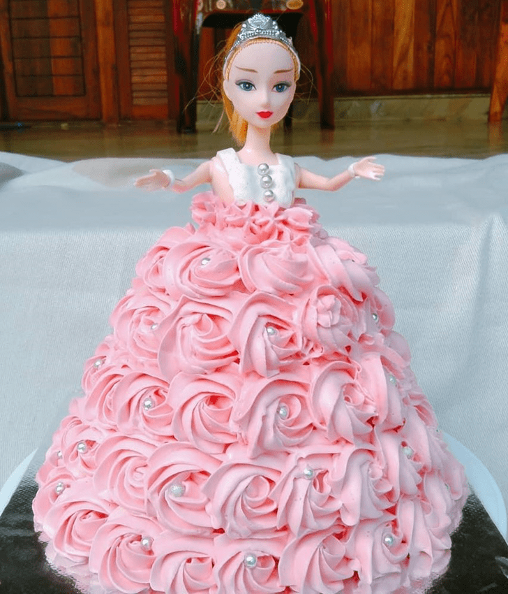 Captivating Barbie Cake