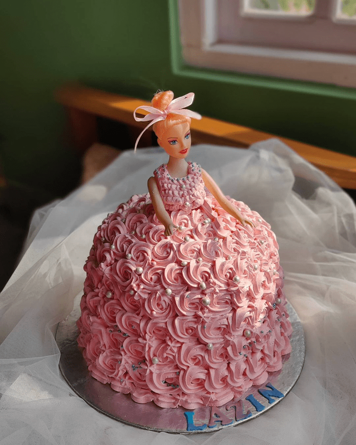 Charming Barbie Cake