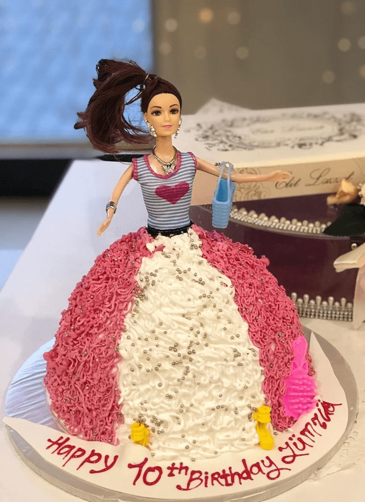 Classy Barbie Cake