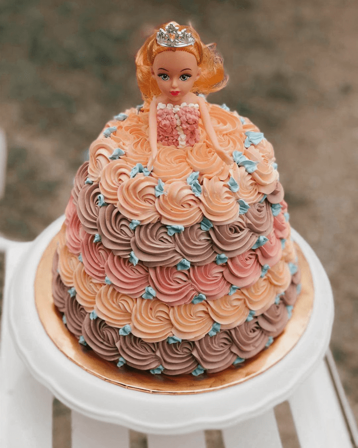 Delightful Barbie Cake