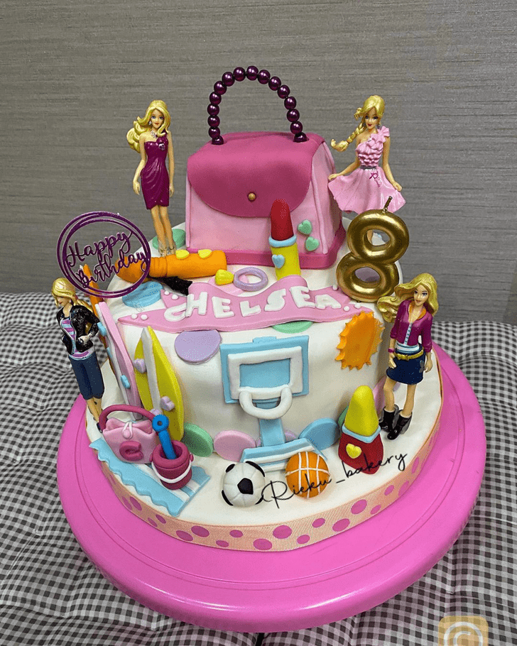 Exquisite Barbie Cake