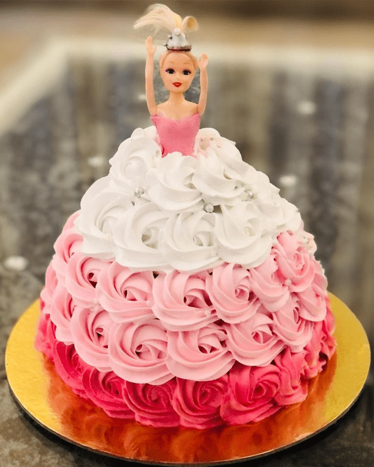 Ideal Barbie Cake