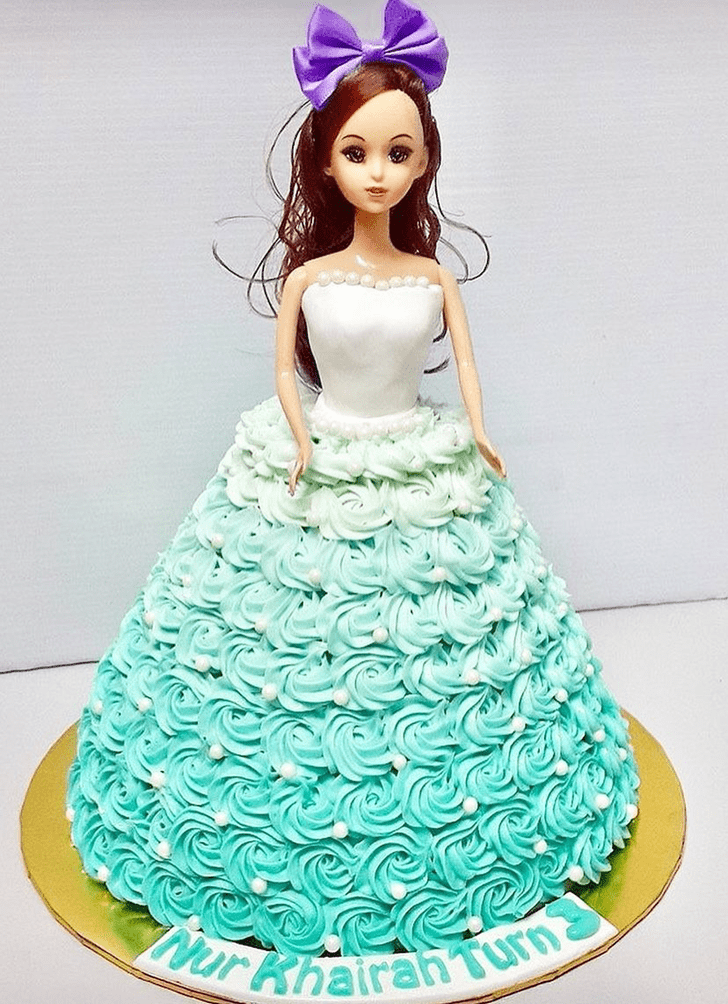 Lovely Barbie Cake Design