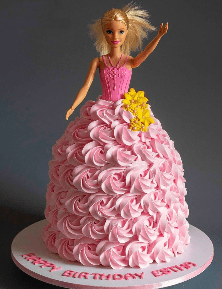 Nice Barbie Cake