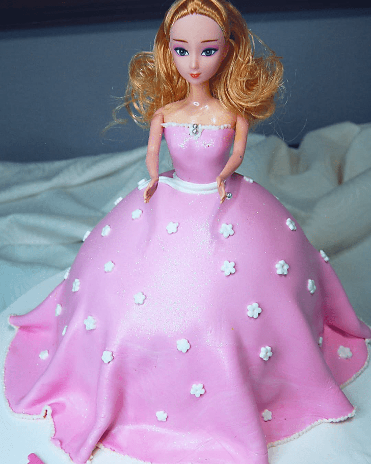 Radiant Barbie Cake