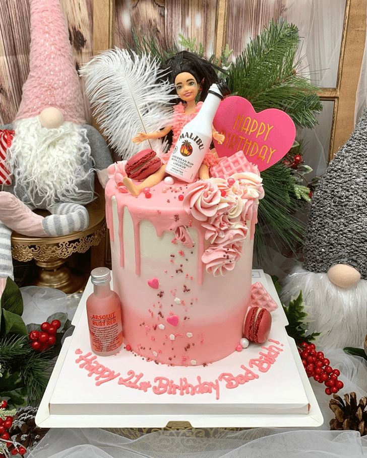 Wonderful Barbie Cake Design