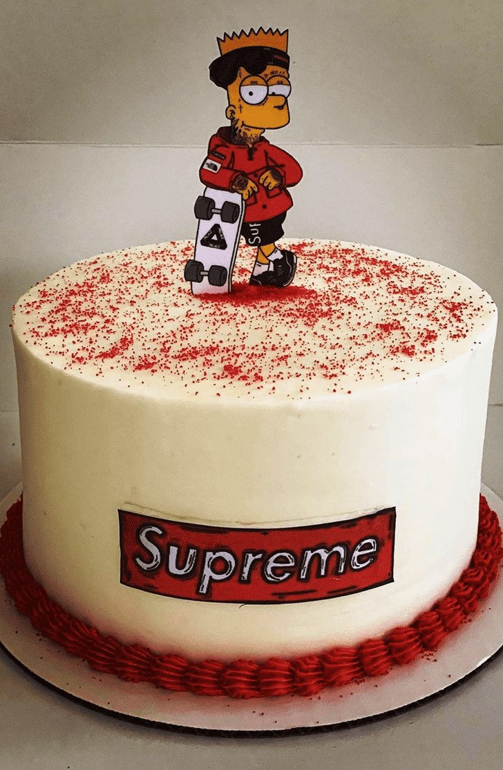 Divine Bart Simpson Cake