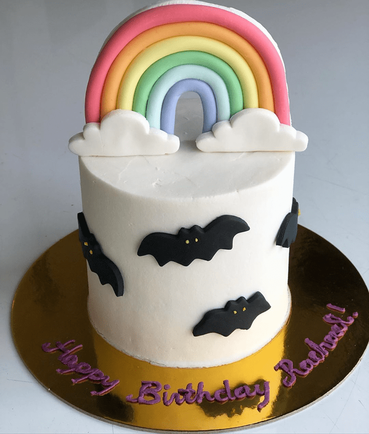 Appealing Bat Cake