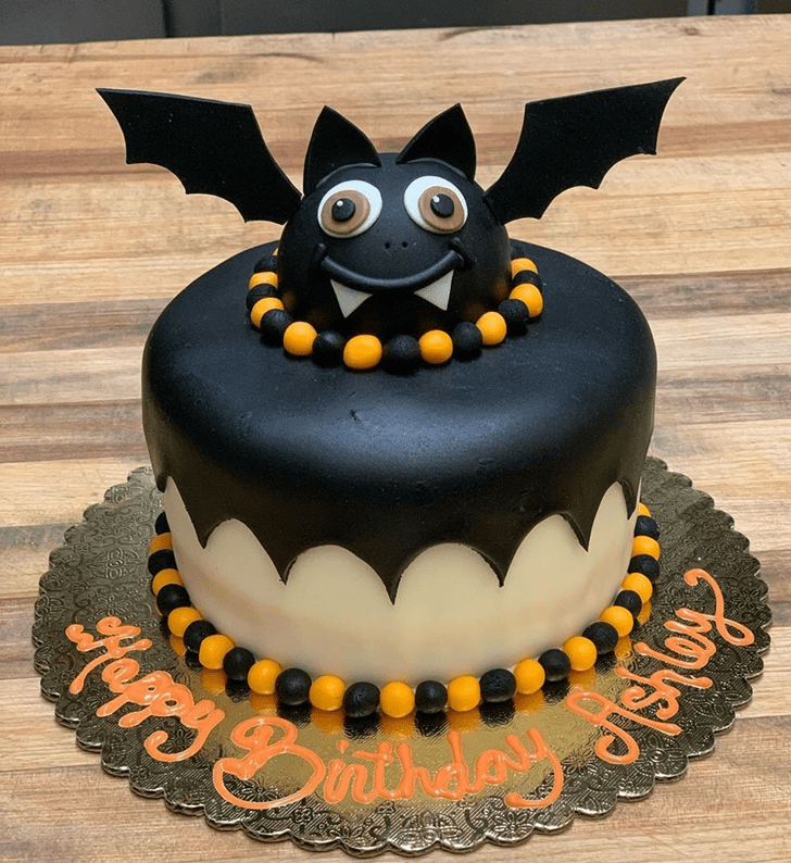 Charming Bat Cake