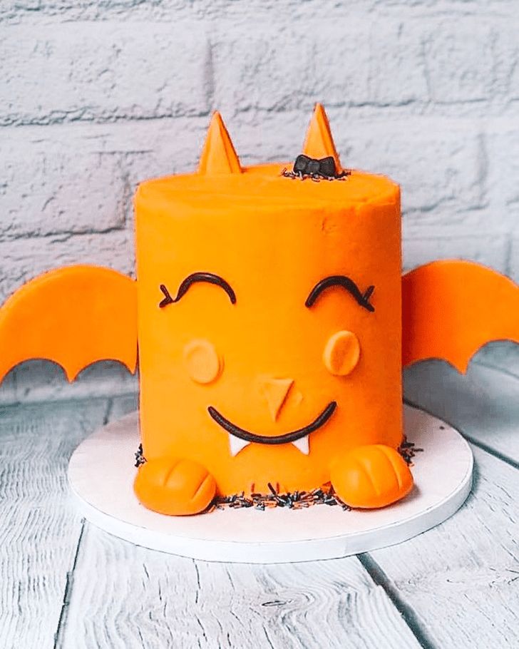 Delicate Bat Cake