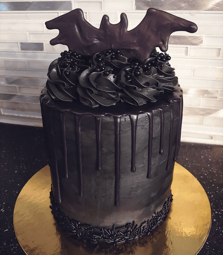 Handsome Bat Cake