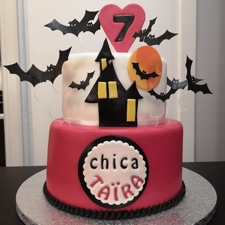 Slightly Bat Cake
